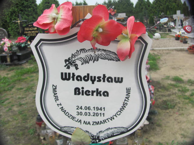 Grób Władysław Bierka