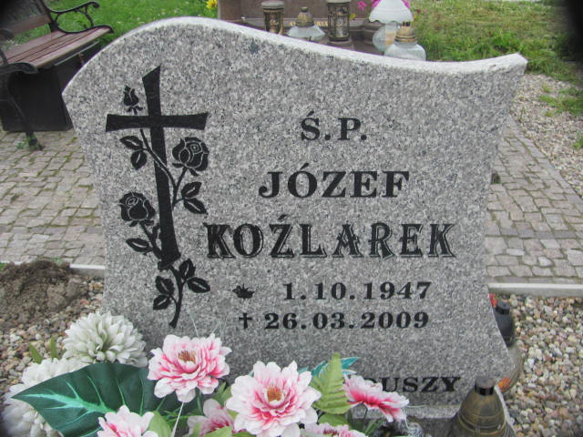 Grób Józef Koźlarek