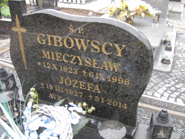 Józefa Gibowska 1927 Chojna - Grobonet - Wyszukiwarka osób pochowanych