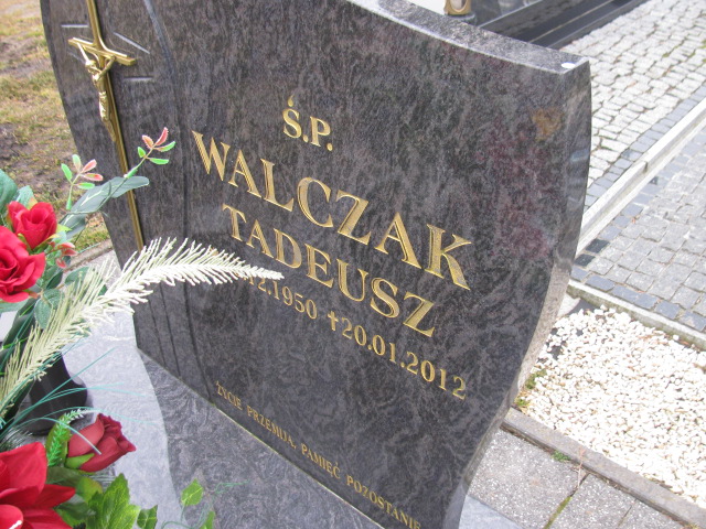 Tadeusz Walczak 1950 Chojna - Grobonet - Wyszukiwarka osób pochowanych