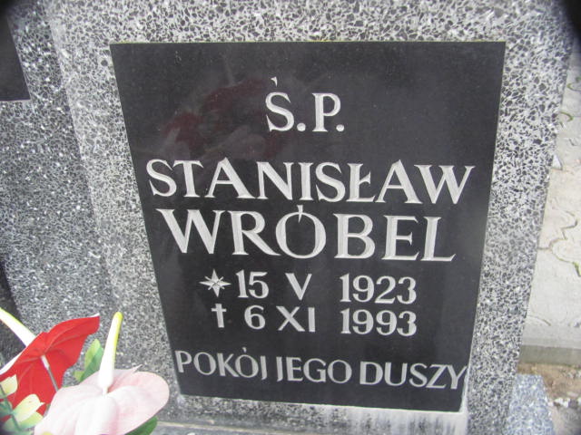 Grób Stanisław Wróbel
