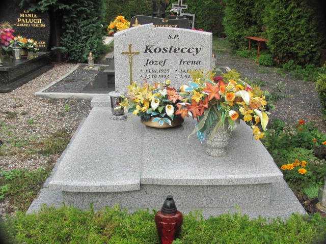 Grób Irena Kostecka