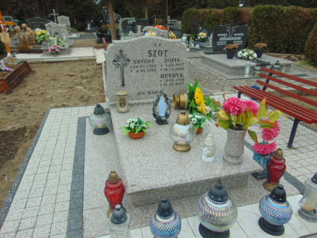 Grób Zofia Szot
