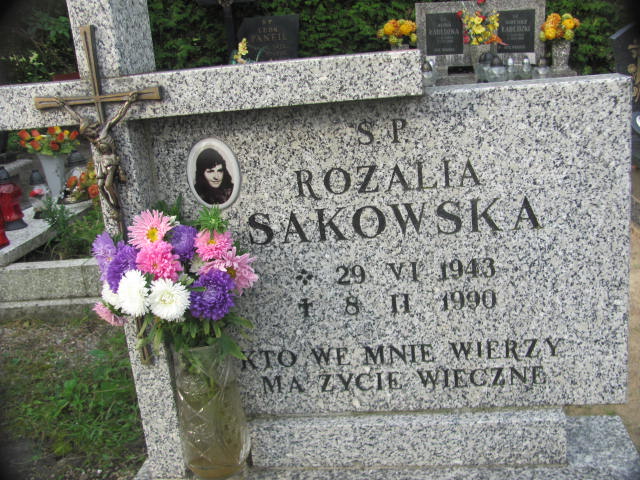 Michalina Sakowska 1918 Chojna - Grobonet - Wyszukiwarka osób pochowanych