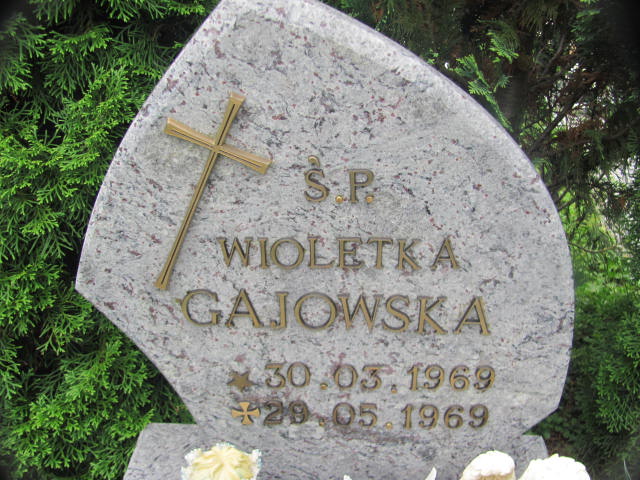 Grób Wioletta Gajowska