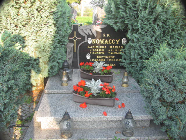 Grób Krzysztof Nowacki