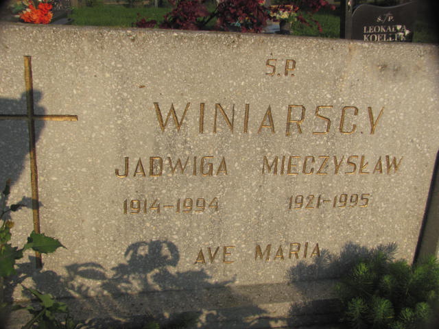 Ryszard WINIARSKI 1952 Chojna - Grobonet - Wyszukiwarka osób pochowanych