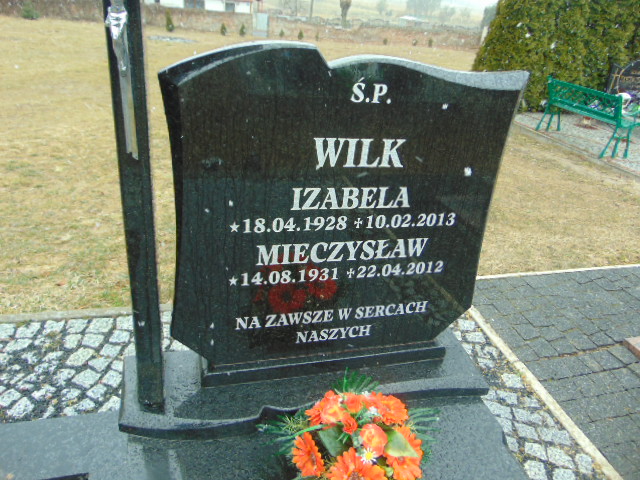 Grób Mieczysław Wilk