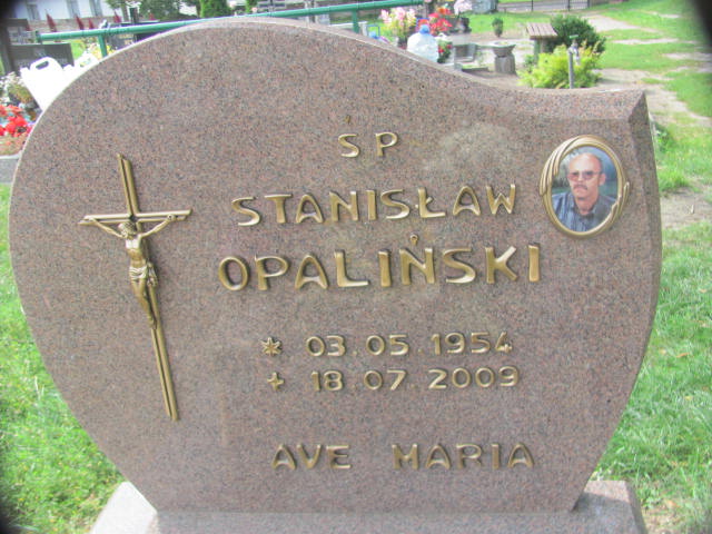 Stanisław Opaliński 1954 Chojna - Grobonet - Wyszukiwarka osób pochowanych