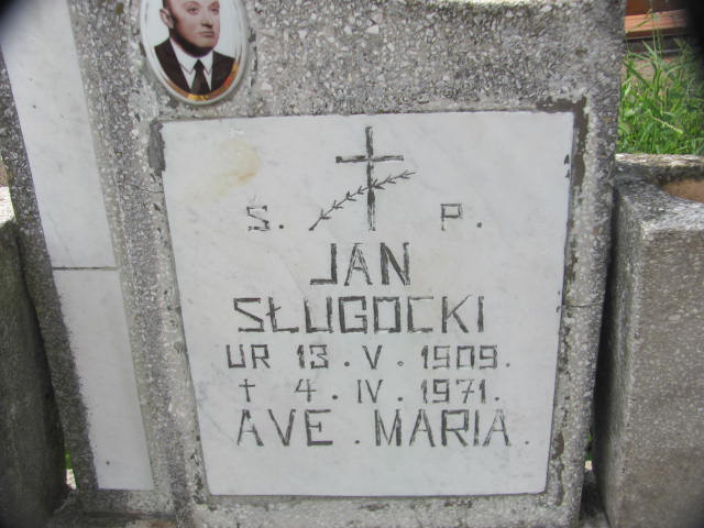 Jan Sługocki 1909 Chojna - Grobonet - Wyszukiwarka osób pochowanych