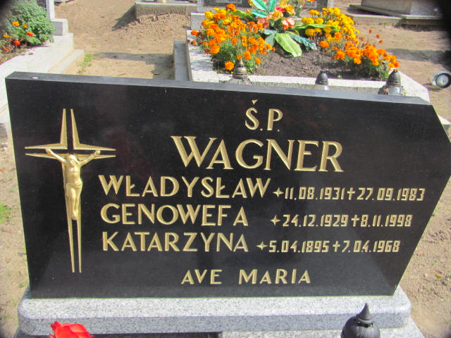 Katarzyna Wagner 1895 Chojna - Grobonet - Wyszukiwarka osób pochowanych