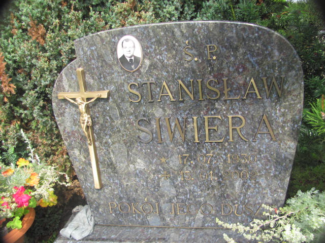 Stanisław Siwiera 1930 Chojna - Grobonet - Wyszukiwarka osób pochowanych