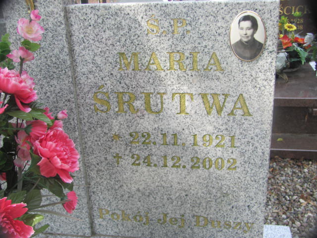 Maria Śrutwa 1921 Chojna - Grobonet - Wyszukiwarka osób pochowanych