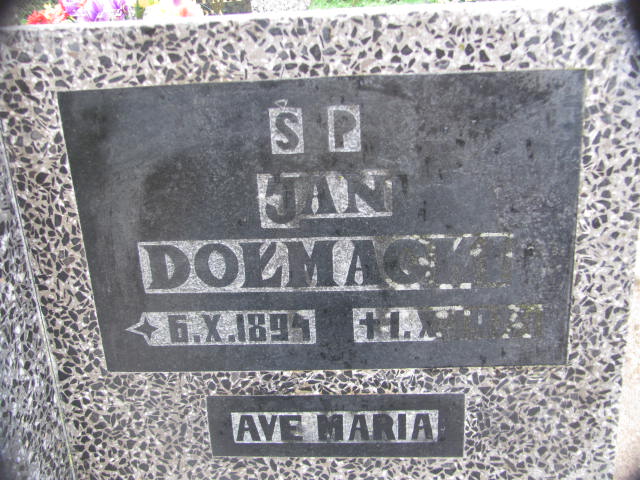 Grób Jan Dołmacka
