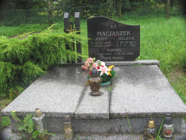 Grób Roman Maciaszek
