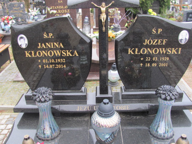 Grób Janina Kłonowska