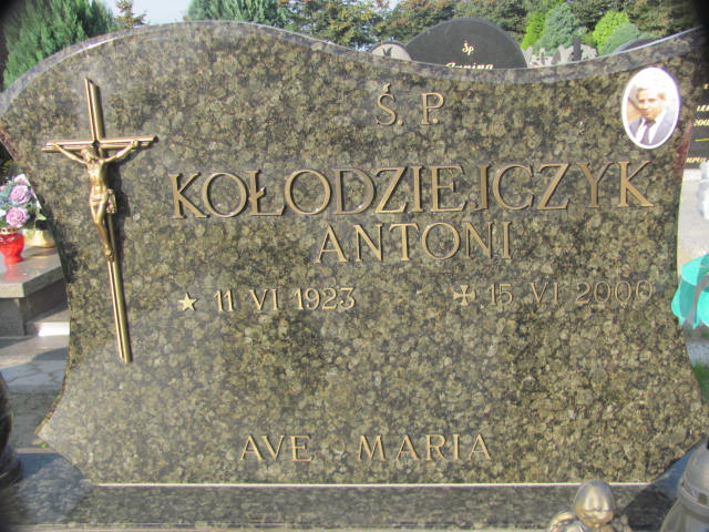 Grób Zofia Kołodziejczyk