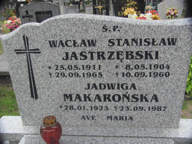 Stanisław Jastrzębski 1904 Chojna - Grobonet - Wyszukiwarka osób pochowanych