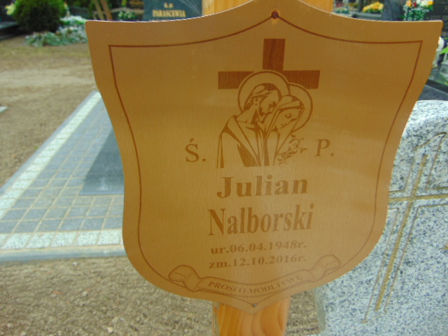 Julian Nalborski 1948 Chojna - Grobonet - Wyszukiwarka osób pochowanych