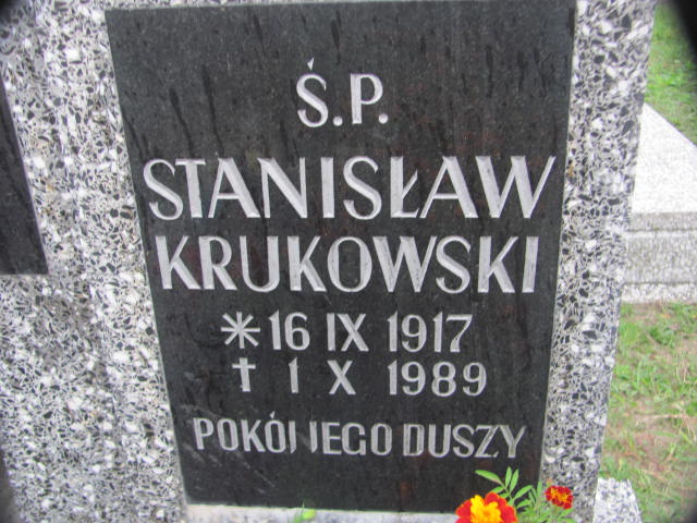 Grób Stanisław Krukowski