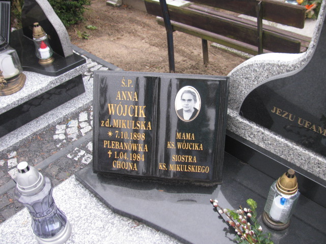 Anna Wójcik 1898 Chojna - Grobonet - Wyszukiwarka osób pochowanych