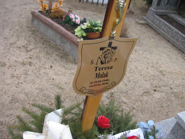 Teresa Molak 1948 Chojna - Grobonet - Wyszukiwarka osób pochowanych
