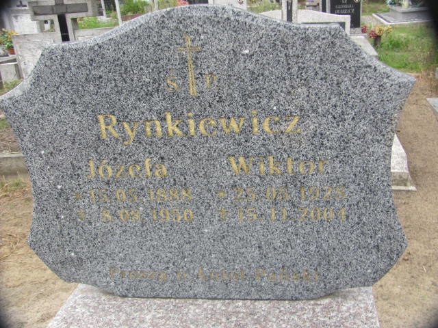 Grób Józefa Rynkiewicz