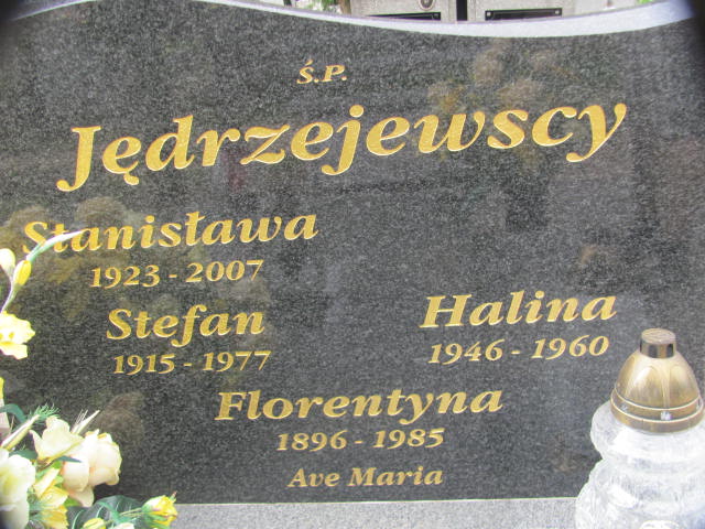 Halina Jędrzejewska 1946 Chojna - Grobonet - Wyszukiwarka osób pochowanych