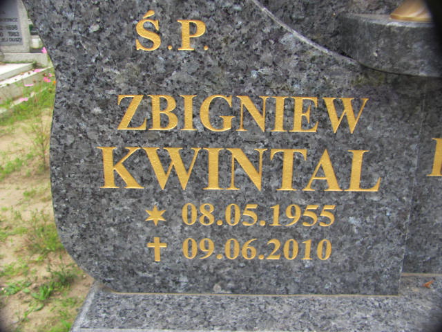 Zbigniew Kwintal 1955 Chojna - Grobonet - Wyszukiwarka osób pochowanych
