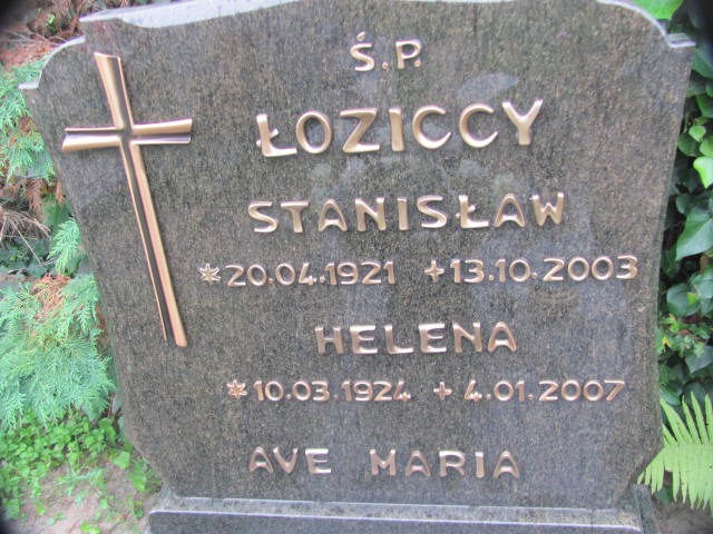 Helena Łozicka 1924 Chojna - Grobonet - Wyszukiwarka osób pochowanych