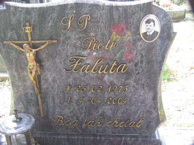 Piotr Faluta 1973 Chojna - Grobonet - Wyszukiwarka osób pochowanych