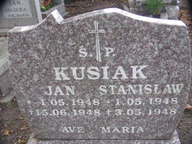 Stanisław Kusiak 1948 Chojna - Grobonet - Wyszukiwarka osób pochowanych