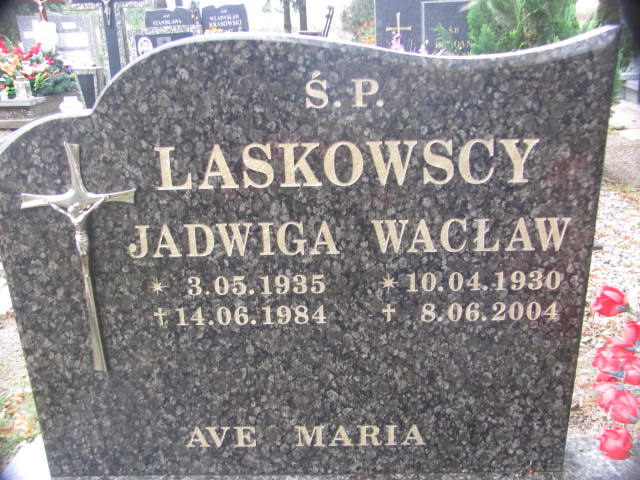 Jadwiga Laskowska 1935 Chojna - Grobonet - Wyszukiwarka osób pochowanych