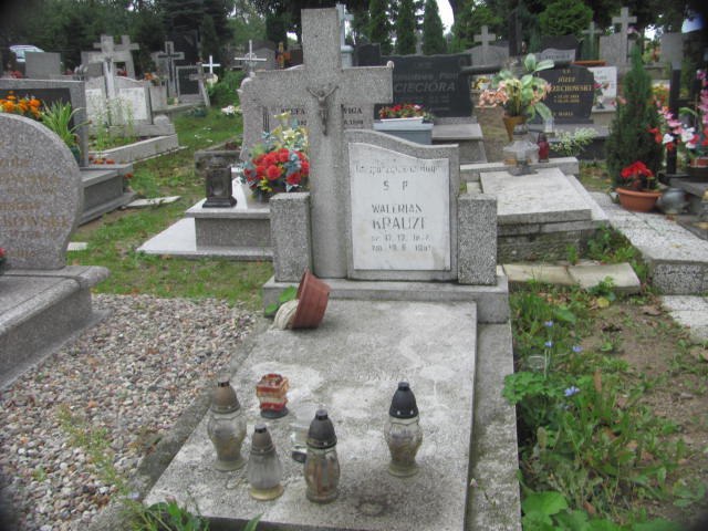 Grób Walerian Krauze