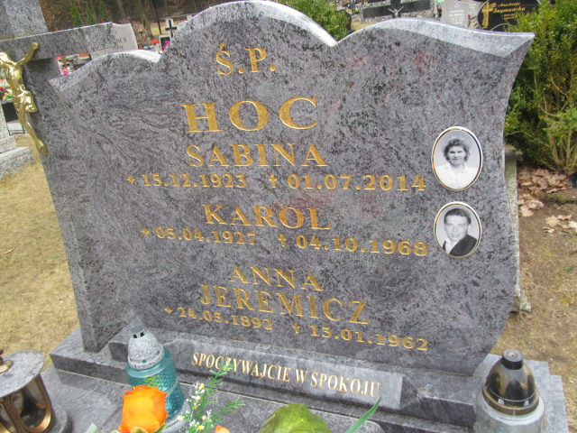 Karol Hoc 1927 Chojna - Grobonet - Wyszukiwarka osób pochowanych