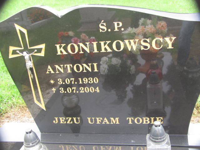 Stanisława Konikowska 1931 Chojna - Grobonet - Wyszukiwarka osób pochowanych