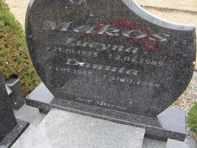 Lucyna Makos 1925 Chojna - Grobonet - Wyszukiwarka osób pochowanych