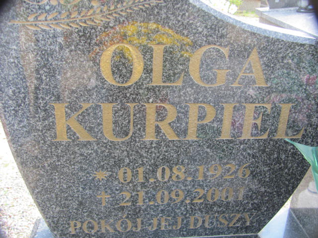 Marcin Kurpiel 1915 Chojna - Grobonet - Wyszukiwarka osób pochowanych