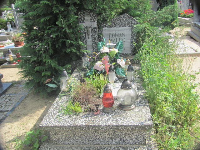 Grób Roman Malec