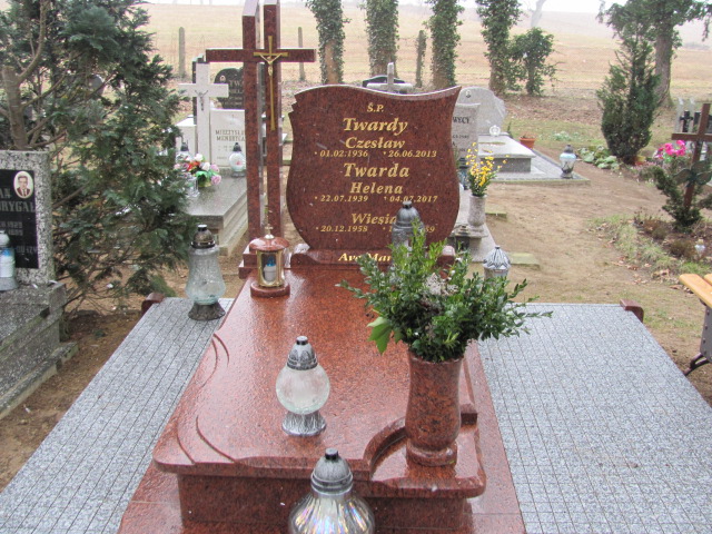 Grób Czesław Twardy