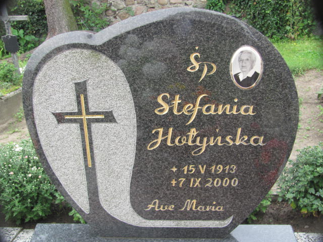 Grób Stefania Hołyńska